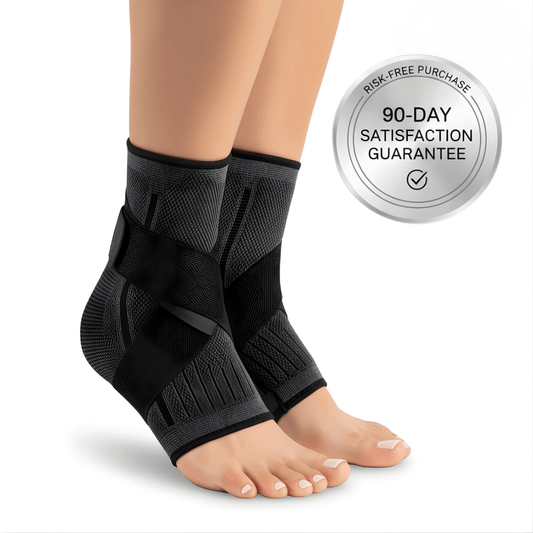 Adjustable Compression Ankle Support for Pain Relief & Stability