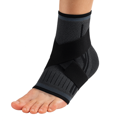 Adjustable Compression Ankle Support for Pain Relief & Stability
